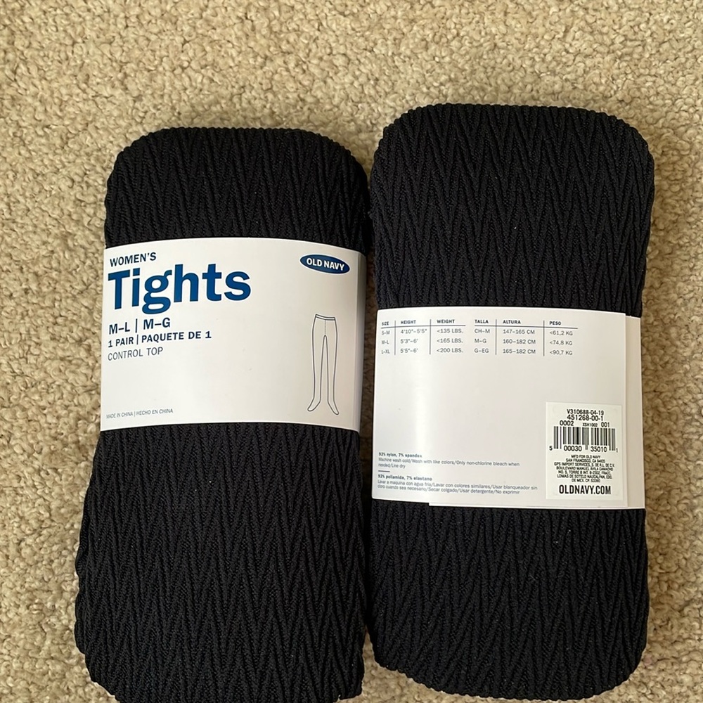 NWOT women’s old navy tights